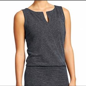 Athleta Comfy Heather Gray Vida Casual Dress; Med